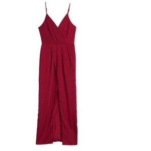 Harlyn front slit gown